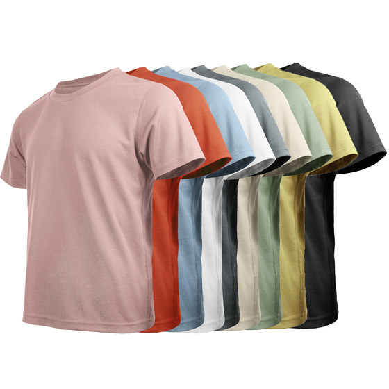 
Cat and tiger beast summer new men's short-sleeved T-shirt COOLMAX breathable quick-drying outdoor sports tops running training suit