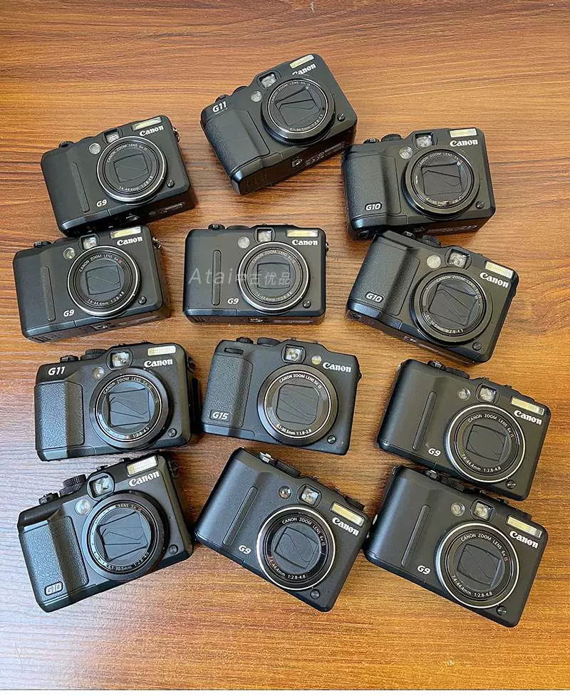 Canon/佳能PowerShot G12 G11 G9 G15 G16 二手微单数码相机单反-Taobao