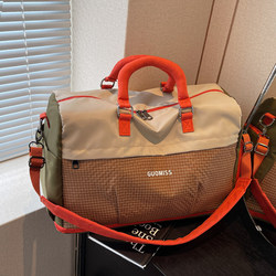 Large-Capacity Travel Bag, Women's Short-Distance Boarding Bag, Business Trip Handbag, Lightweight Luggage Bag, Men's Sports and Fitness Bag, Travel Bag