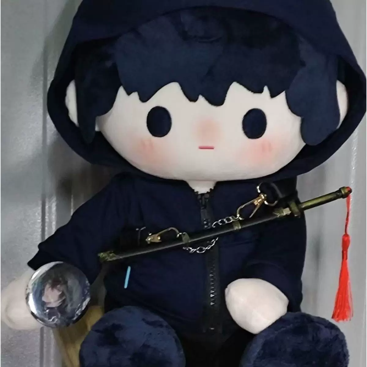 盗墓笔记周边张起灵吴邪属性40cm起司小灵呆呆瓶瓶