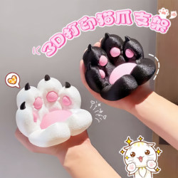Creative Cat Claw Mobile Phone Stand Desktop 3D Printing