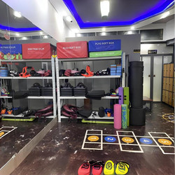 Fitness Equipment Storage Rack, Sports Personal Trainer Tools and Equipment Storage Rack, Kettlebell, Dumbbell, Yoga Ball, Mat Storage Rack