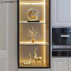 German High-End Light Luxury Tv Cabinet, High-End Living Room Decorations, High-End Glass Cabinet, High-End and Elegant