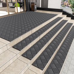Anti-slip mats for stairs and steps at commercial shop and hotel entrances
