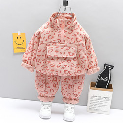 Baby Clothes Spring and Autumn Korean Style Fashionable Children's Two-Piece Set One-Year-Old Boys and Girls Autumn Outfit Two-Piece Set