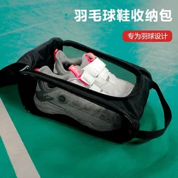 Badminton Shoe Storage Bag, Mesh Breathable, Moisture-Proof and Odor-Proof, Special Mesh Bag Storage Bag for Badminton Shoes