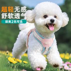 Dog Leash Harness for Small Dogs, Pet Harness-Style Leash, Harness for Puppies, Dog Walking Leash, Special for Outdoor Use