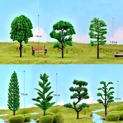 Miniature Artificial Trees, Street Trees, Fake Trees, Landscape Trees, Green Plants, Micro-Landscape, Succulents, Sand Table Landscaping, Large Trees, DIY Decoration
