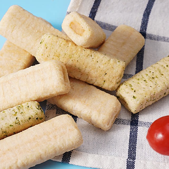 Rectangular Rice Biscuits Taiwan Style Rice Biscuits Rice Fruit Roll Brown Rice Late Night ...