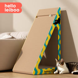 Cat Scratching Board, Wear-Resistant and Non-Shedding, Integrated Cat Bed, Extra-Large Vertical Cat Sofa, Triangular Cat Scratching Basin, Cat Claw Sharpening Tool