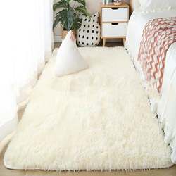 Thick Carpet for Bedroom, Full Coverage, Nordic Style, Living Room Coffee Table, Bedside, Girl's Room, Plush, Cat-Friendly Rug