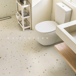 Tile Floor Tiles 600X600 Terrazzo Tiles Colorful Cream Style Bathroom Non-Slip B&B Kindergarten Toilet