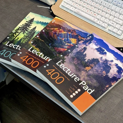 New Limited Edition Thin and Crispy A4 Notebook, American-Style High School Student Draft Notebook, High-Value Thickened Notebook for Postgraduate Entrance Exams