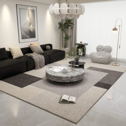 Carpet for Living Room, New Style, Light Luxury, High-End Feel, Bedroom Floor Mat, Large Area, Full Coverage, Indoor Non-Slip Mat, Bedside Cushion