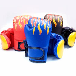 Boxing Gloves Tiger Claw Half-Finger Gloves for Children and Adults, Thickened for Sparring Training, Fighting, and Sandbag Protection