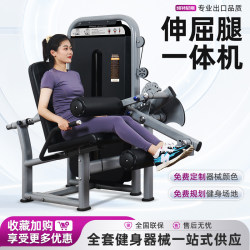 Gym Seated Leg Curl and Extension Machine, Leg Extension and Flexion Training Equipment, Supine Leg Curl Strength Training Device