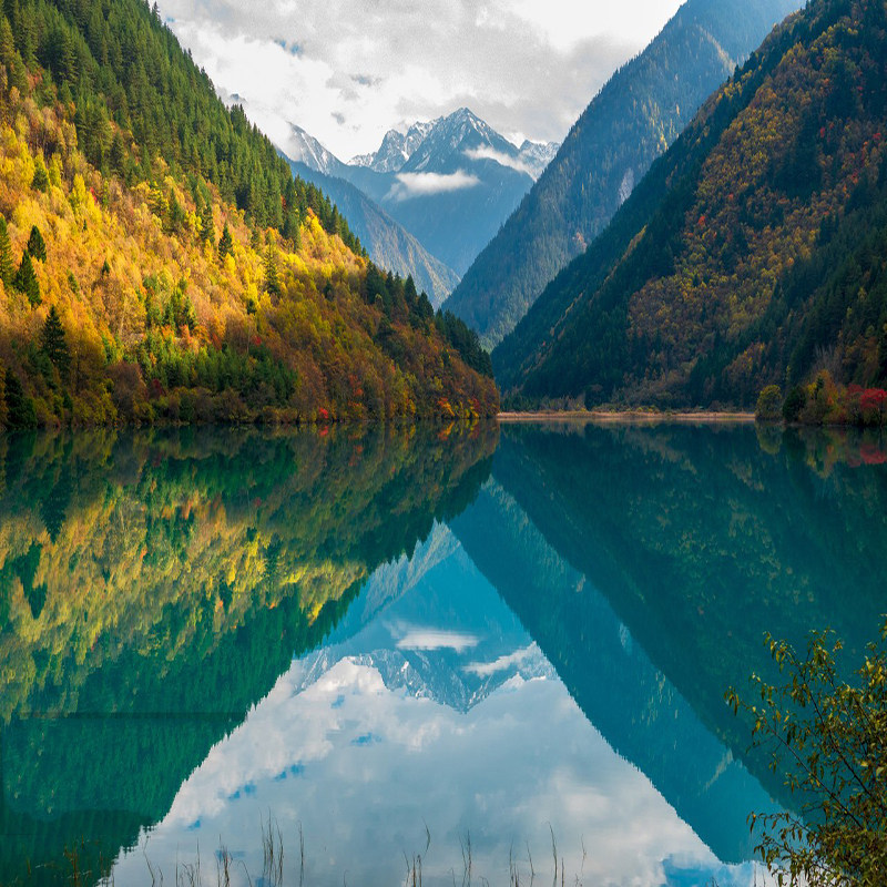 九寨沟黄龙四姑娘山双桥沟都江堰5星希尔顿4天3晚私家团1单1团