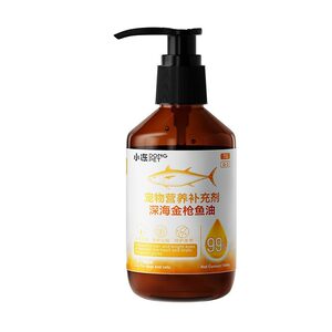 Pet fish oil Deep sea golden tuna oil cat fish liver oil and hair supplement nutrition cream Press fish oil dog health products
