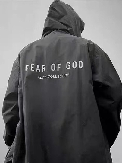 SOLD ファッション Fear of God 6th collection Hoodead coat