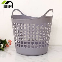 Bathroom Laundry Basket Dirty Clothes Basket Toy Storage Basket Clothes Dirty Clothes Plastic Storage Basket Household Large Dirty Clothes Basket
