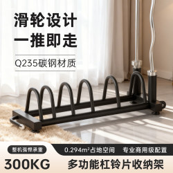 Barbell Plate Storage Rack for Home Use, Curved Barbell Holder, Commercial Dumbbell Rack, Fitness Personal Trainer Barbell Stand