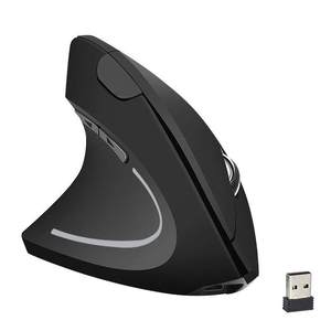 
Cross-border new product vertical fifth generation left-handed wireless charging computer accessories mouse left-handed ergonomics