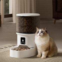 Smart Pet Automatic Feeder 4L Large Capacity Hd Video Interactive Cat Automatic Feeder Pet Supplies