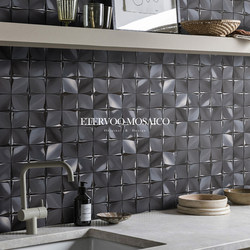 Metal Stainless Steel Mosaic Tiles 3D Stereo Mirror Background Wall Tiles Cafe Bar Countertop Bathroom Wall Stickers