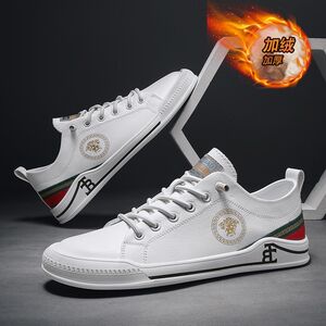 07 Shoe Net Men's Shoes 2022 Summer Frequent retro plate shoes free lace small white shoes versatile casual shoes 07
