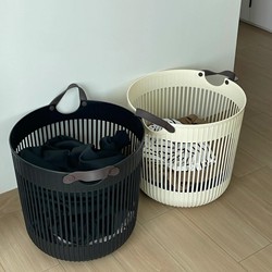 Yunpin Nanshan Laundry Basket for Home Use, Bathroom Dirty Clothes Storage Basket, Large Capacity Bathroom Dirty Clothes Hamper