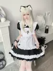 cosplay hầu gái anime Gấu sữa và Mèo sữa: Trang phục hầu gái COS gợi cảm, váy ngắn, váy nữ tu, trang phục hầu gái kích thước lớn với ham muốn thuần khiết hầu gái anime sexy bộ cosolay cô hầu gái quyến rũ 