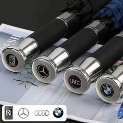 Rolls-Royce Umbrella, Enlarged, Thickened, Reinforced, Dual-Use for Sun and Rain, Mercedes-Benz, Bmw, Audi, Golf Umbrella, Long-Handled Umbrella