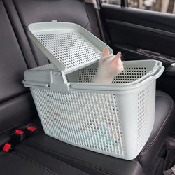 Airline Carrier Box for Cats, Suitable for Car Travel, Universal Portable Pet Carrier, Small Dog Travel Box, Cat Box