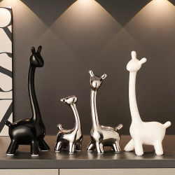 Creative Deer Figurine, Light Luxury, High-End, Sophisticated Home Decor for Living Room, Entryway, Tv Cabinet, Wine Cabinet, Tabletop Soft Decoration