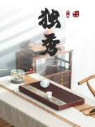 Khay trà đá hội họa Trung Quốc, loại thoát nước Bakelite của Đức trà biển đèn văn phòng sang trọng bàn pha trà lớn nhỏ khay pha trà khô