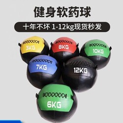 Fitness Medicine Ball, Yoga Wall Ball, Soft Solid Ball, Arm Strength, Waist and Abdominal Strength, Balance Training Wall Ball, Non-Elastic Gravity Ball
