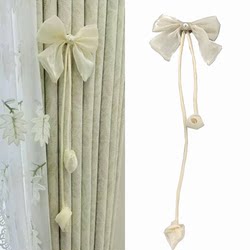 Bow Curtain Decoration Pendant, Exquisite Side Decoration Accessories, Accessories, Nail-Free Buckle, Pin, Small Accessories