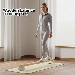 Cross-Border Balance Beam Stability Training Equipment, Single-Plank Bridge, Solid Wood Plantar Fascia Massage and Stretching, Personal Training, Fitness Group Class