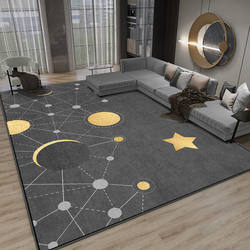 Carpet for Living Room, Coffee Table Mat, Sofa, Large Area, Full Coverage, Washable and Wipeable, Room Decoration Floor Mat