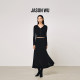 JASON WU 25-year new semi-transparent spliced ​​fishtail knitted versatile skirt skirt
