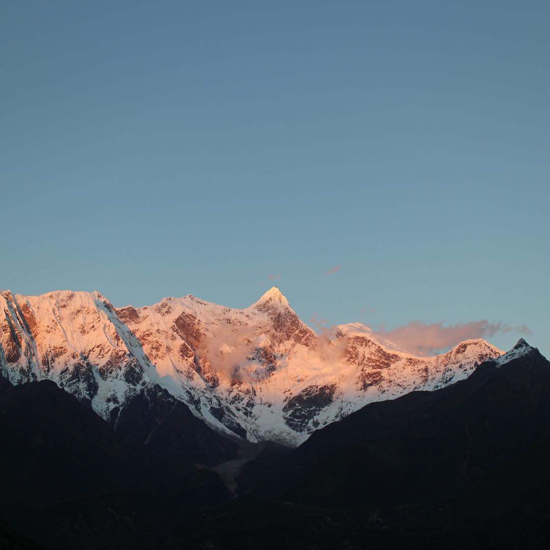 西藏林芝波密来古冰川6天5晚私家团然乌湖巴松措南迦巴瓦峰越野车