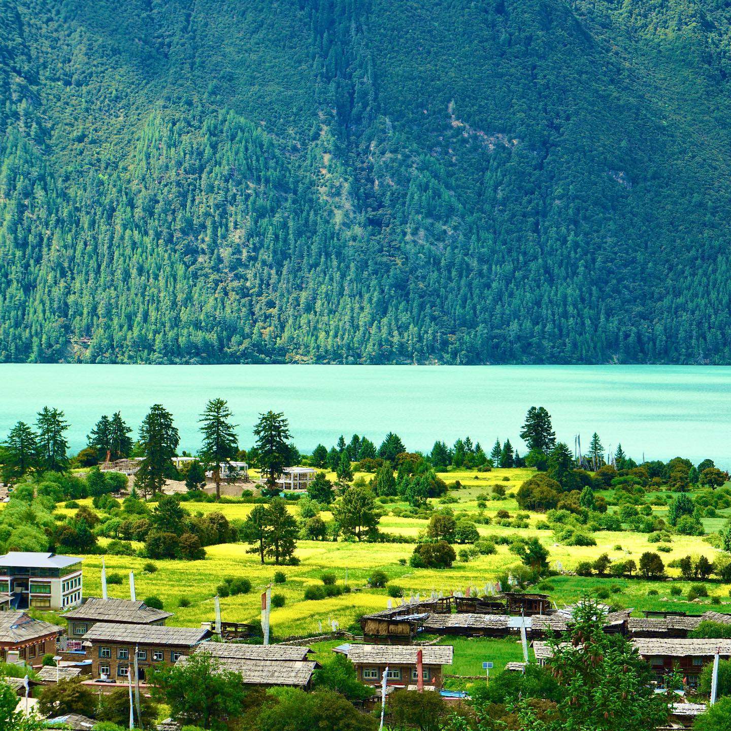 西藏林芝+拉萨+珠峰大本营+羊卓雍措8日7晚私家团南迦巴瓦峰