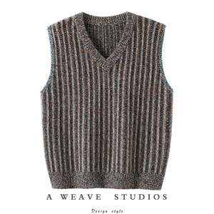 
Can be worn by all! Warm the whole family ~ Thickened 100% pure cashmere vest for women's sweater, sweater, vest, and shoulders