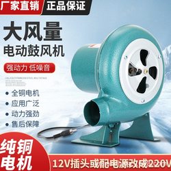 High-Speed Variable Frequency Blower 12V Dc Small Speed-Adjustable Blower Outdoor Barbecue 220V Speed-Adjustable Fan