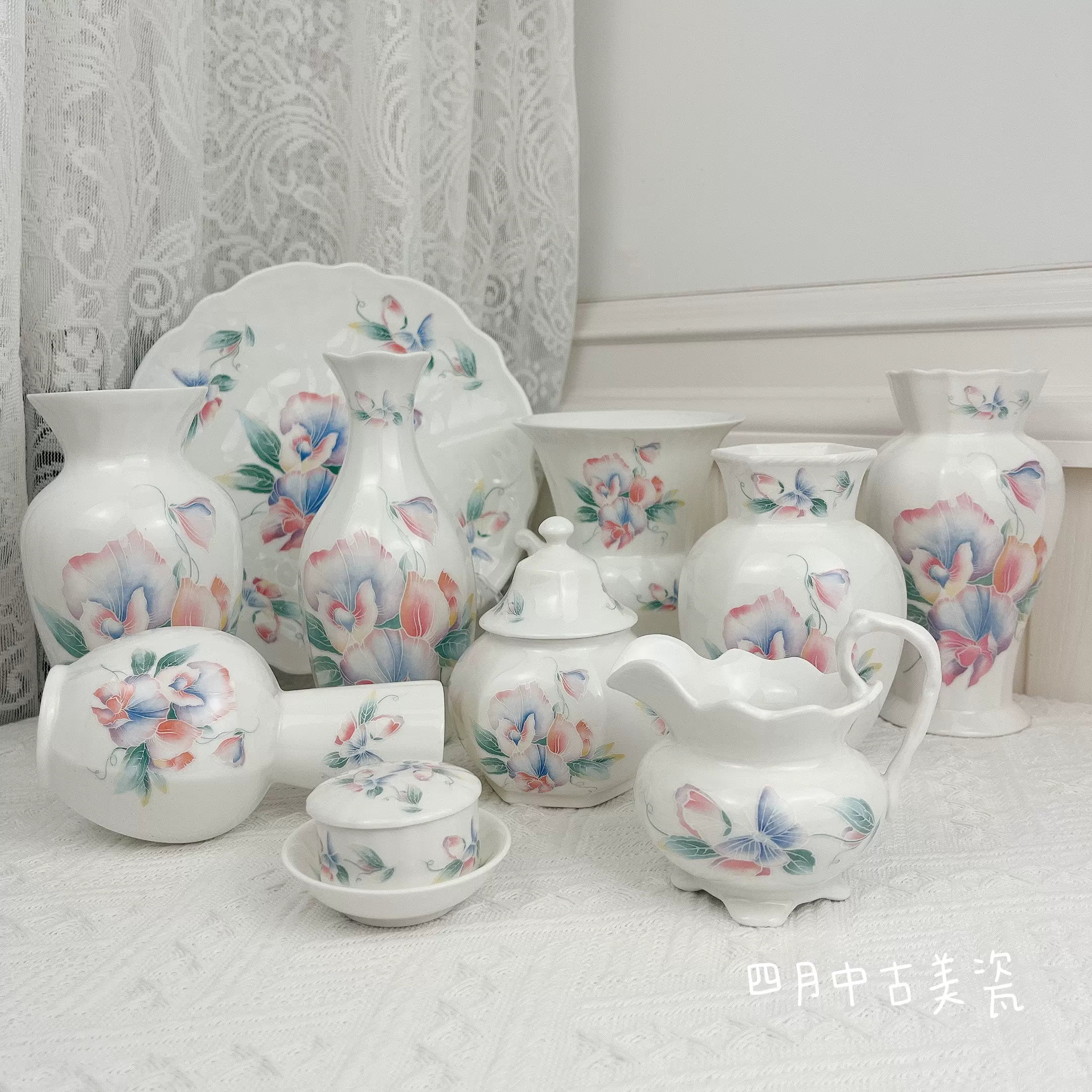 エインズレイ 花瓶 AYNSLEY ELIZABETH ROSE 【公式通販】