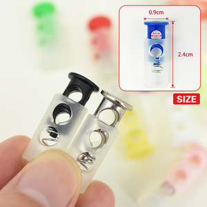 
Colorful plastic spring buckle clothes pants shoes sweatshirt adjustable drawstring snap down jacket snap button rope buckle