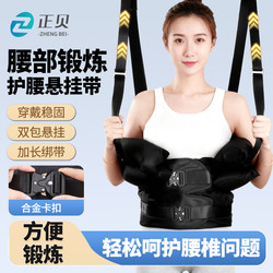 Lumbar Disc Herniation Traction Belt, Horizontal Bar for Home Use, Waist Suspension Belt, Lumbar Disc Support, Auxiliary Spinal Stretching