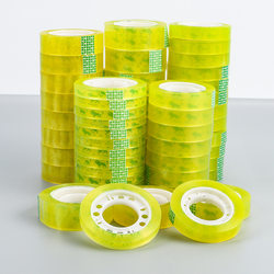 Transparent Tape, Small Stationery Supplies, Large Roll of Tape, High Width, Strong Viscosity, Strong Sealing and Packaging Tape
