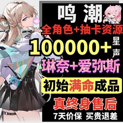 Wuthering Waves International Server Starter Accounts with Self-Drawn Characters from Asia, Europe, America, Southeast Asia, Hong Kong, and Taiwan, Including Rina, Mo Ning, Amis, and Senka with Their Special Weapons, Multiple Limited Edition Combinations