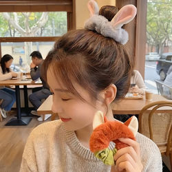 Zootopia Nick Judy Cute Plush Hair Ties for Kids, Bun Hair Ties, Scrunchies, Hair Ties for Women